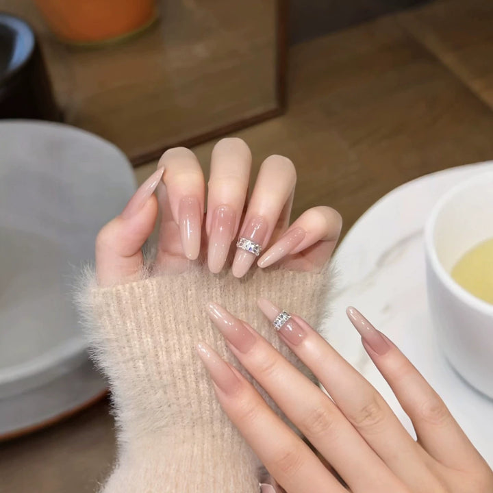 Elegant Long Stiletto Nail Enhancements