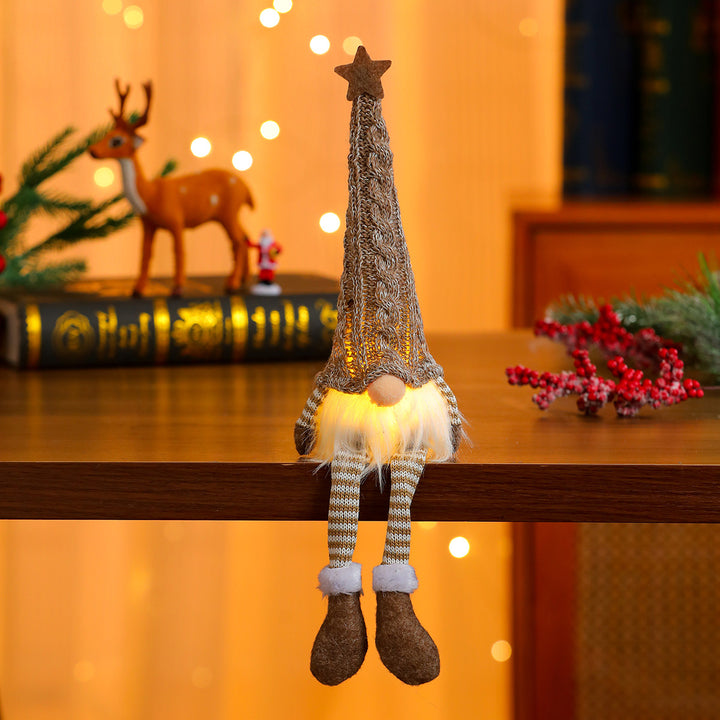 LED Light-Up Holiday Gnome Decoration Kalsten