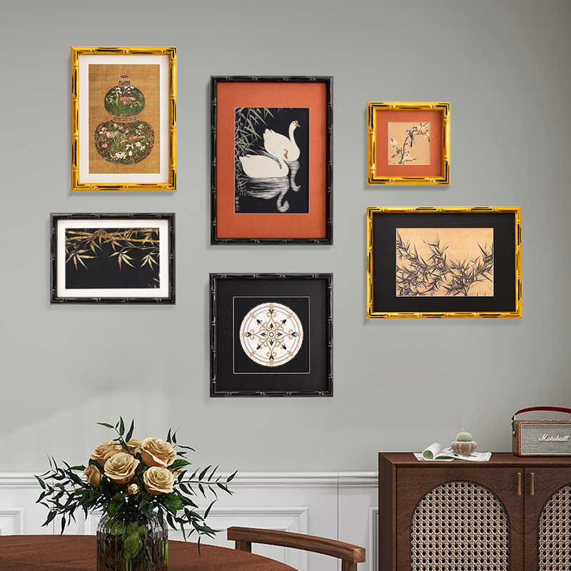 Artistic Framed Decorative Floral Artwork
