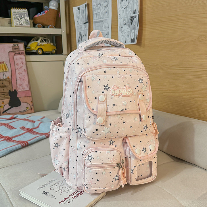 Stylish Star-Patterned Backpack Kalsten