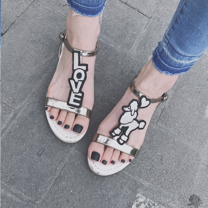Premium Decorative Press-On Toenails Kalsten