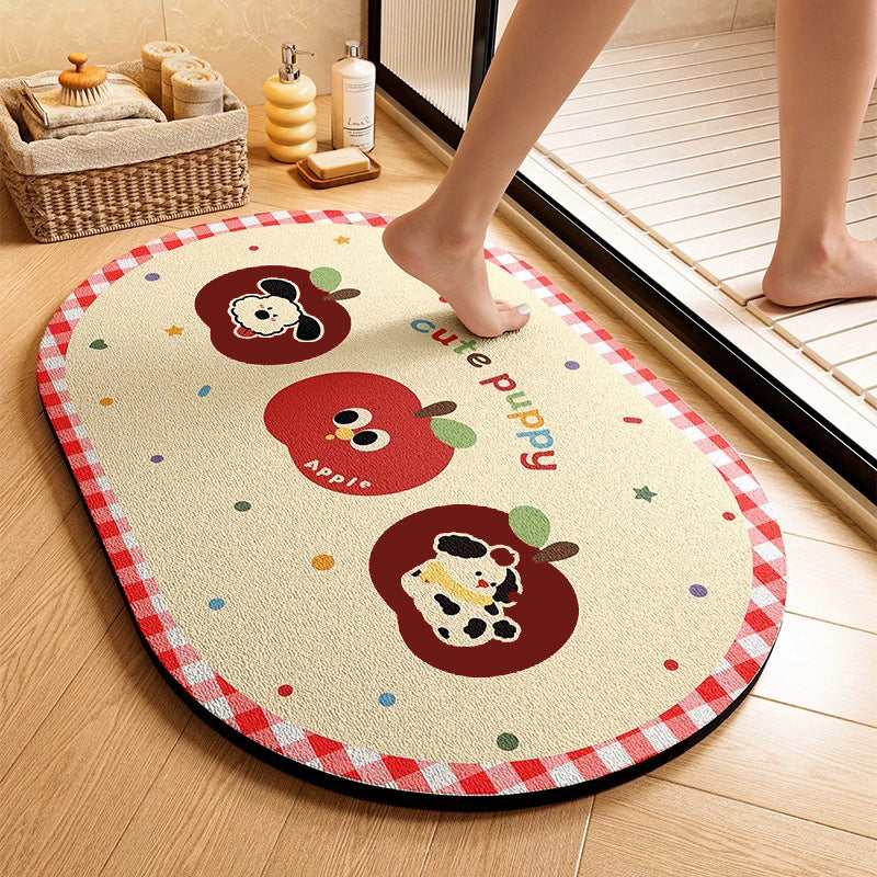 Cute Animal-Themed Memory Foam Bath Mat Kalsten