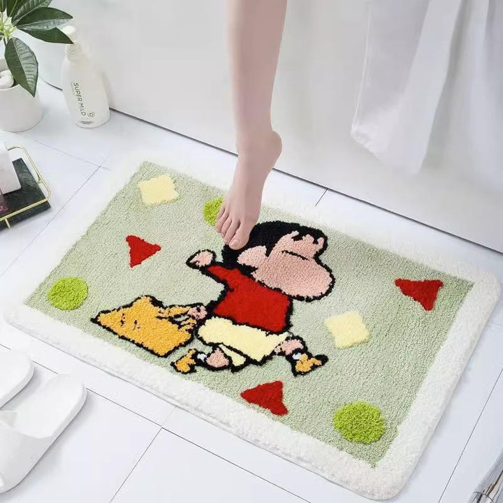 Cartoon Character Bathroom Rug for Home