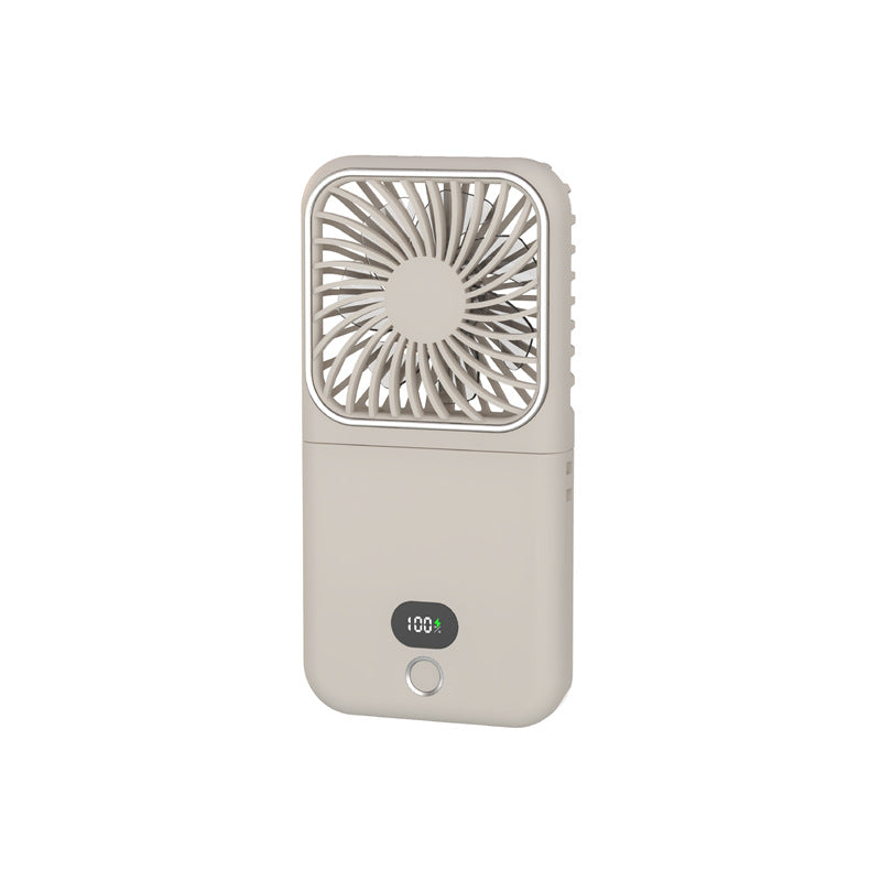 Ladies Portable Rechargeable Fan with LCD Display Kalsten