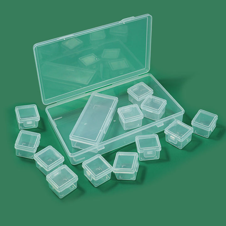 Transparent Multi-Compartment Craft Storage Organizer Kalsten
