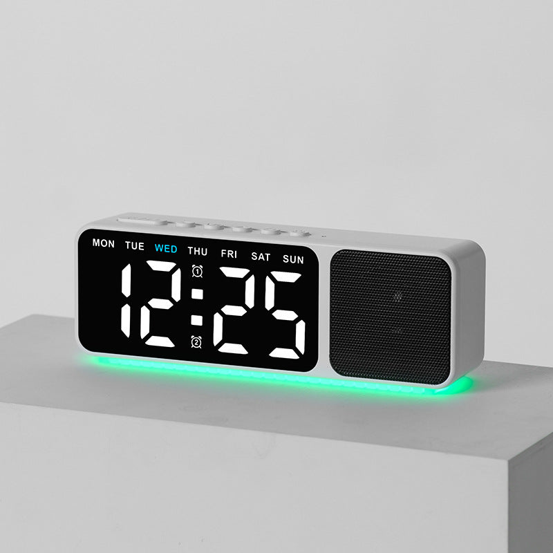 Digital LED alarm clock with multicolor lighting Kalsten