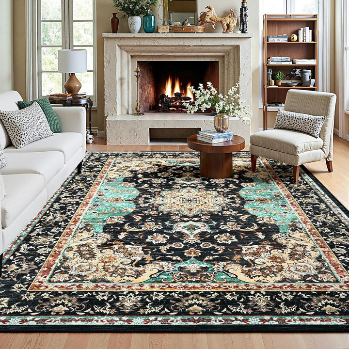 Vintage Persian Style Area Rug Kalsten