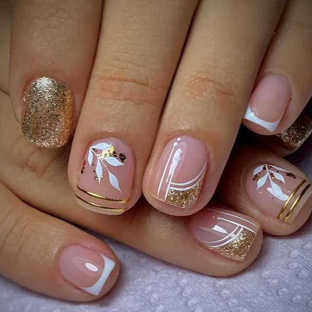 Glitzy Ombre Nail Enhancements Kalsten