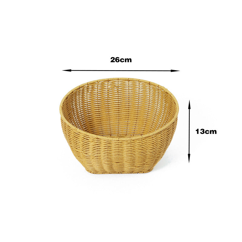Decorative Woven Living Room Basket Kalsten