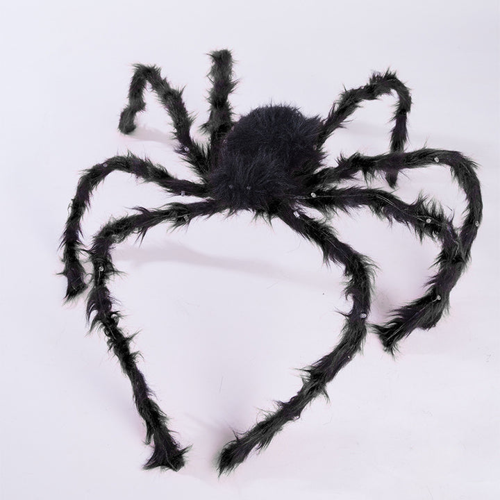 Halloween Headband with Plush Spider