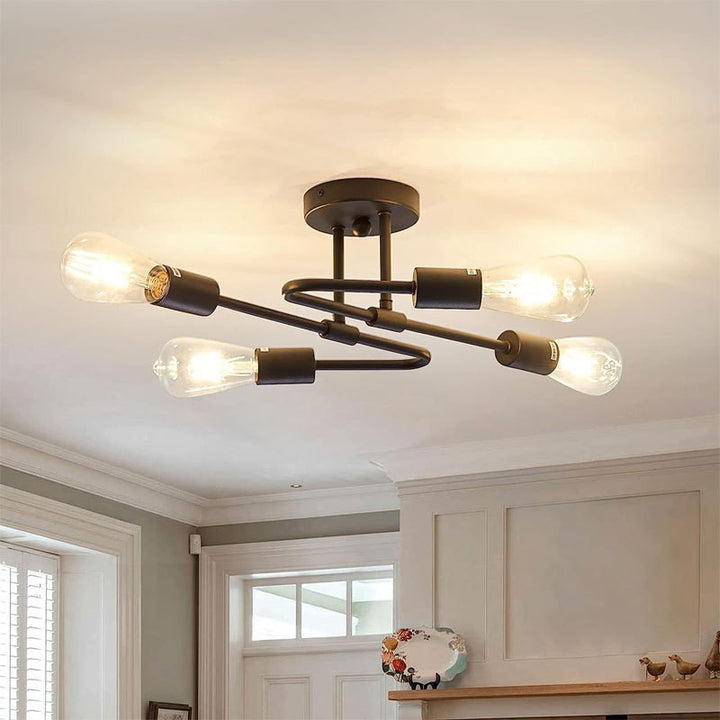 Modern Industrial Chandelier