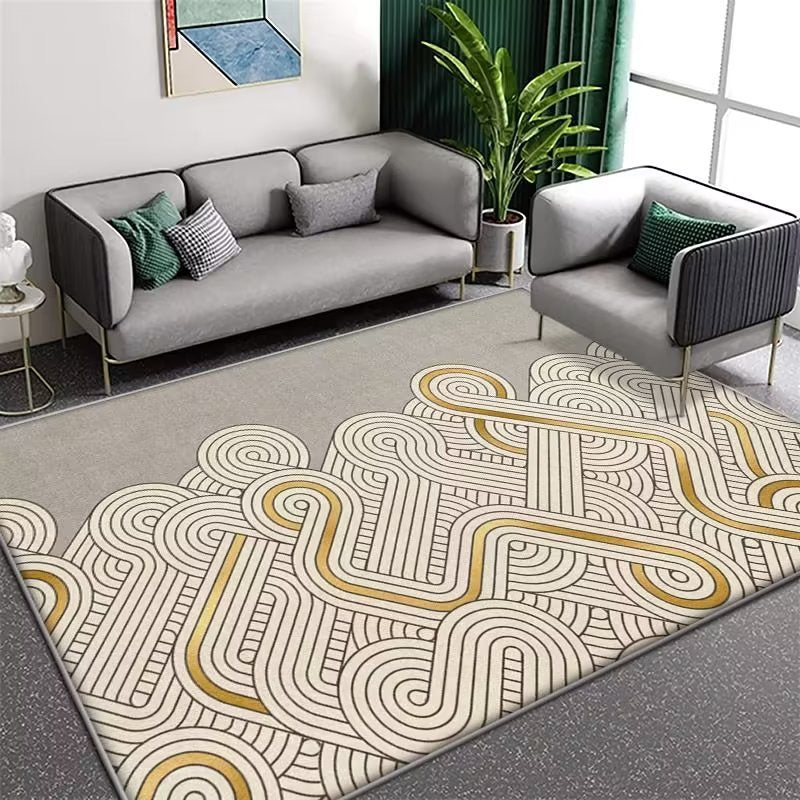Modern Abstract Area Rug Kalsten