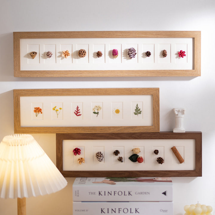 Artistic Nature-Inspired Shadow Box Frame