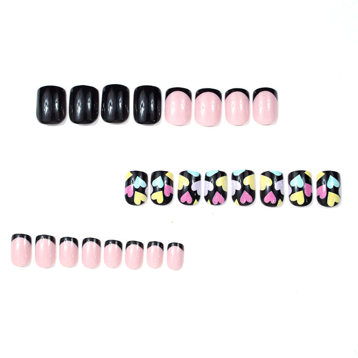 Artistic Heart Design Nail Art Kalsten