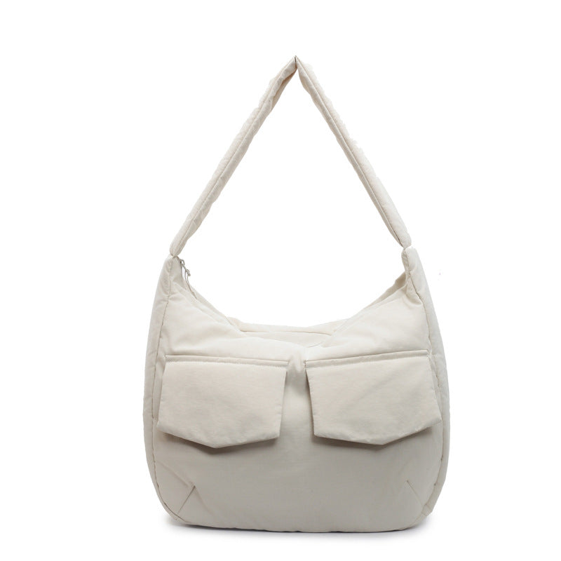Soft Fabric Shoulder Hobo Bag Kalsten