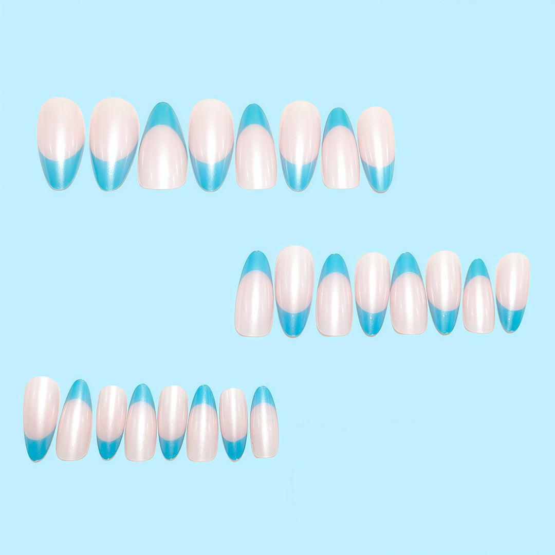 Stylish Color Gradient Artificial Nails Kalsten