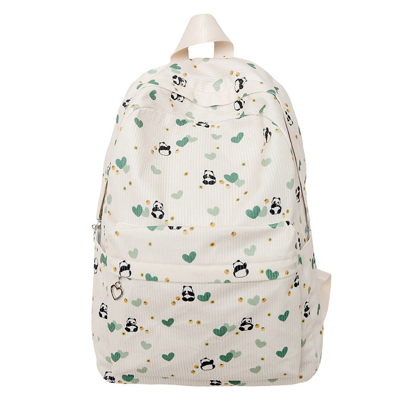 Floral Patterned Casual Backpack Kalsten