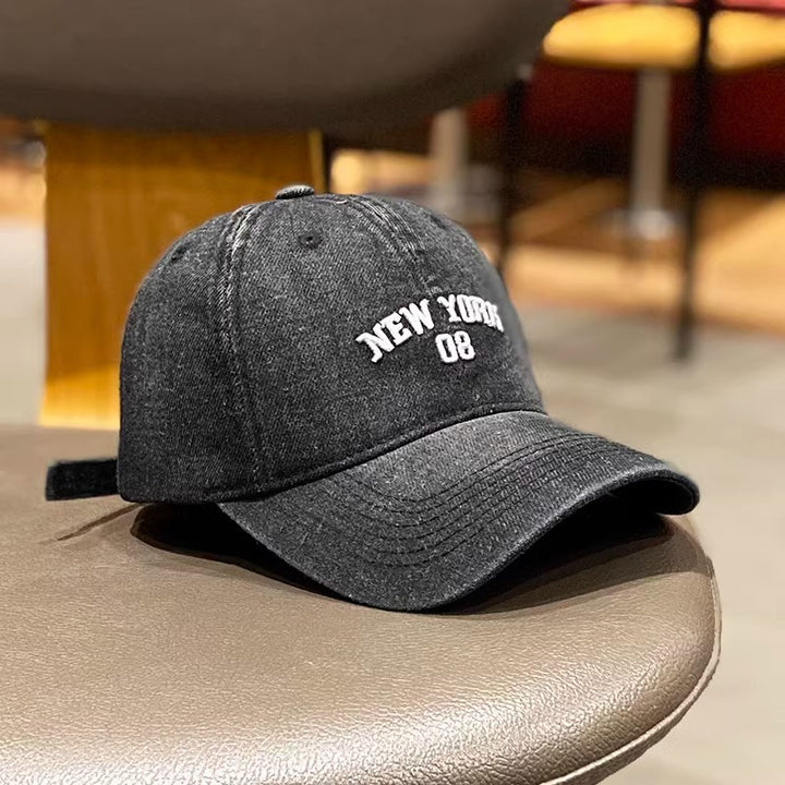 Women's Vintage Denim Baseball Cap Kalsten
