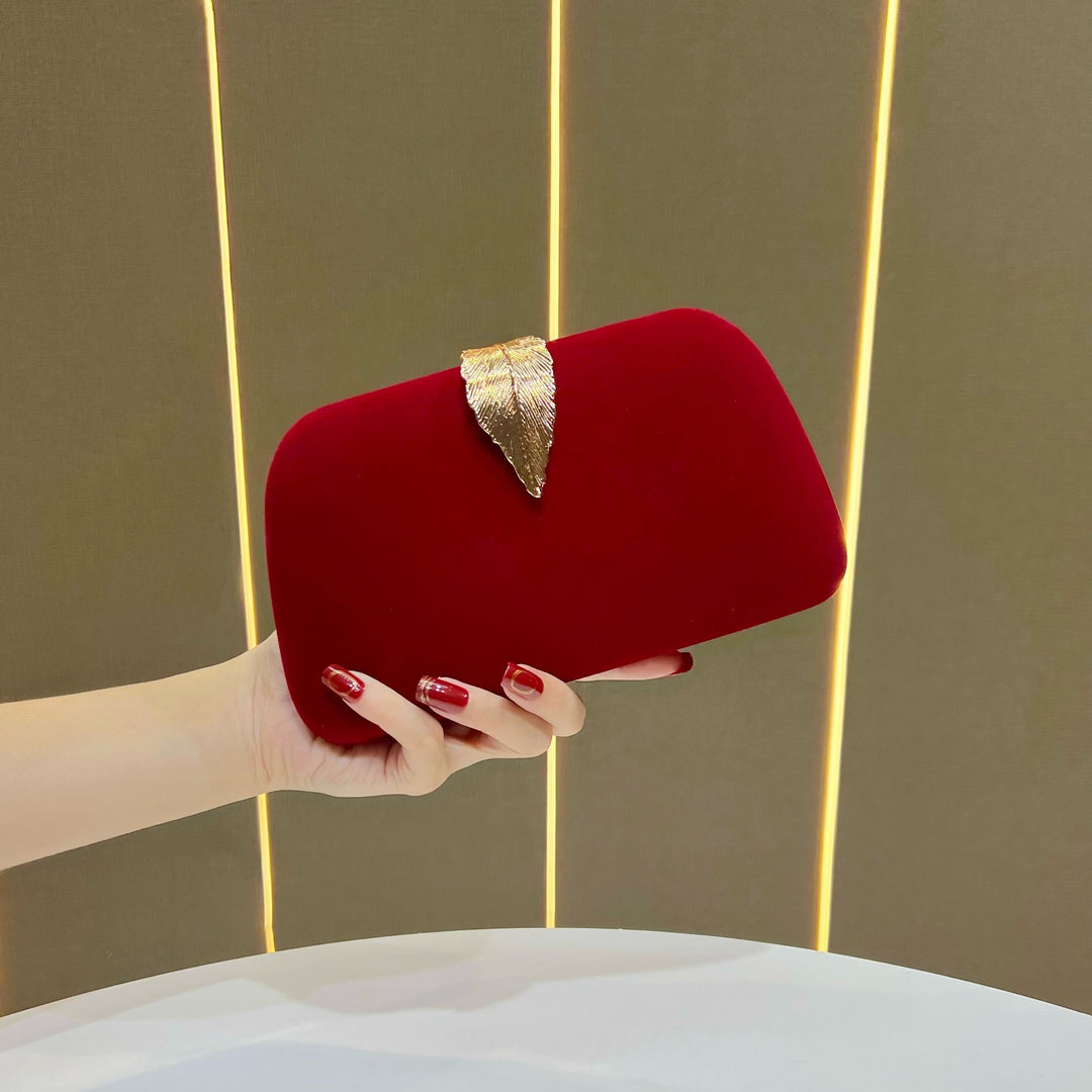 Elegant Velvet Evening Clutch
