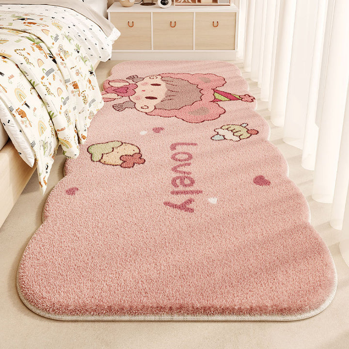 Cute Cartoon Monster Area Rug for Home
