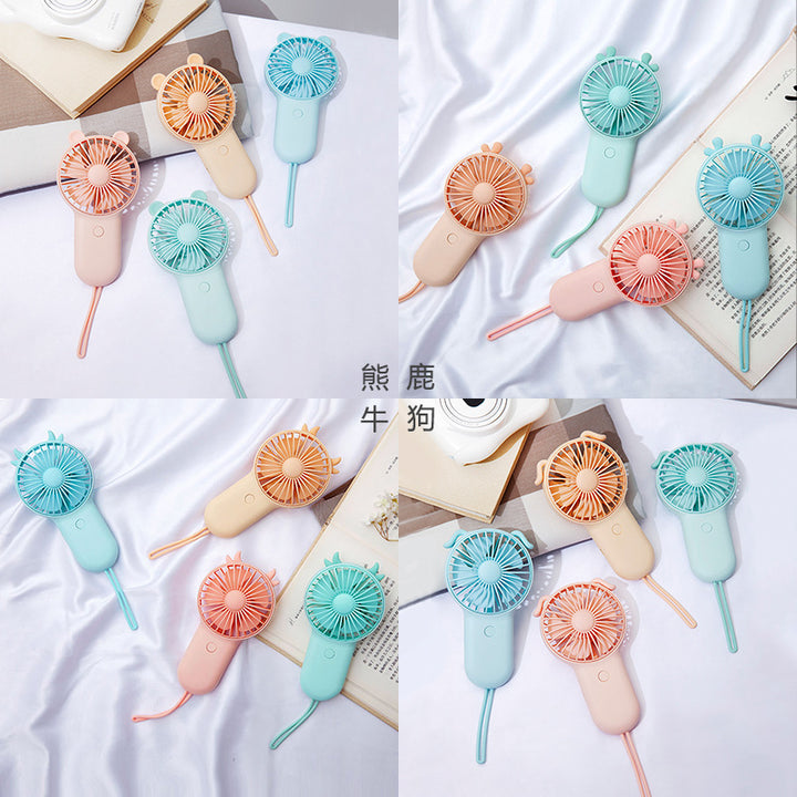 Unisex Portable Handheld Fan in Playful Animal Design Kalsten 1782010553