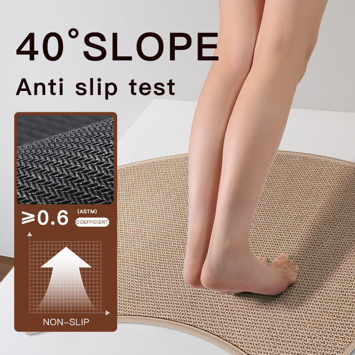 Curved Shower Mat