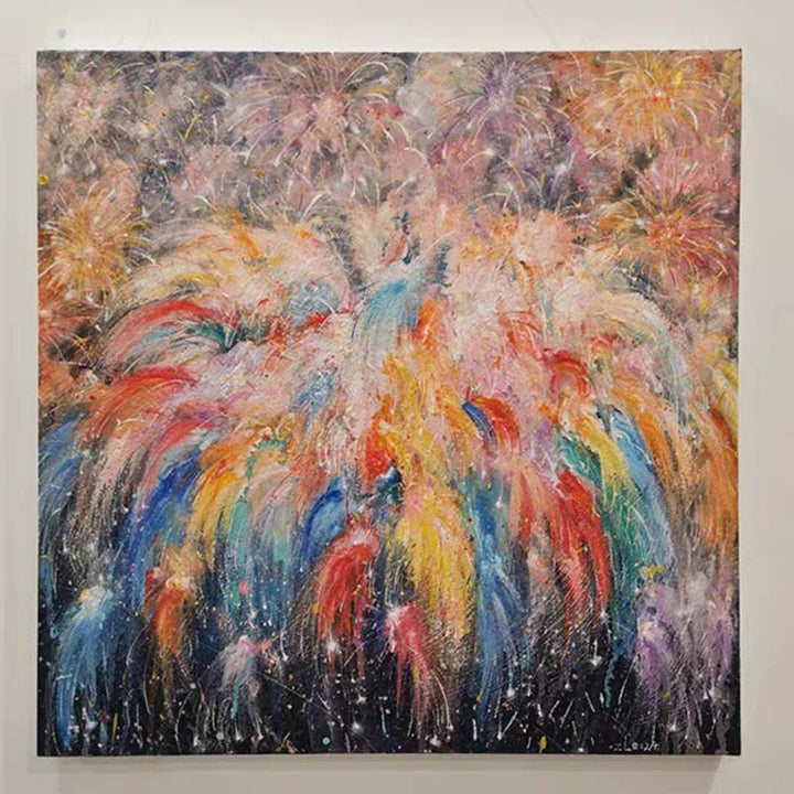 Colorful Abstract Canvas Art