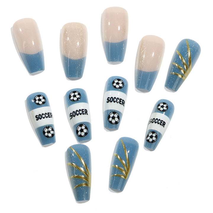 Football-Inspired Art Nails Kalsten