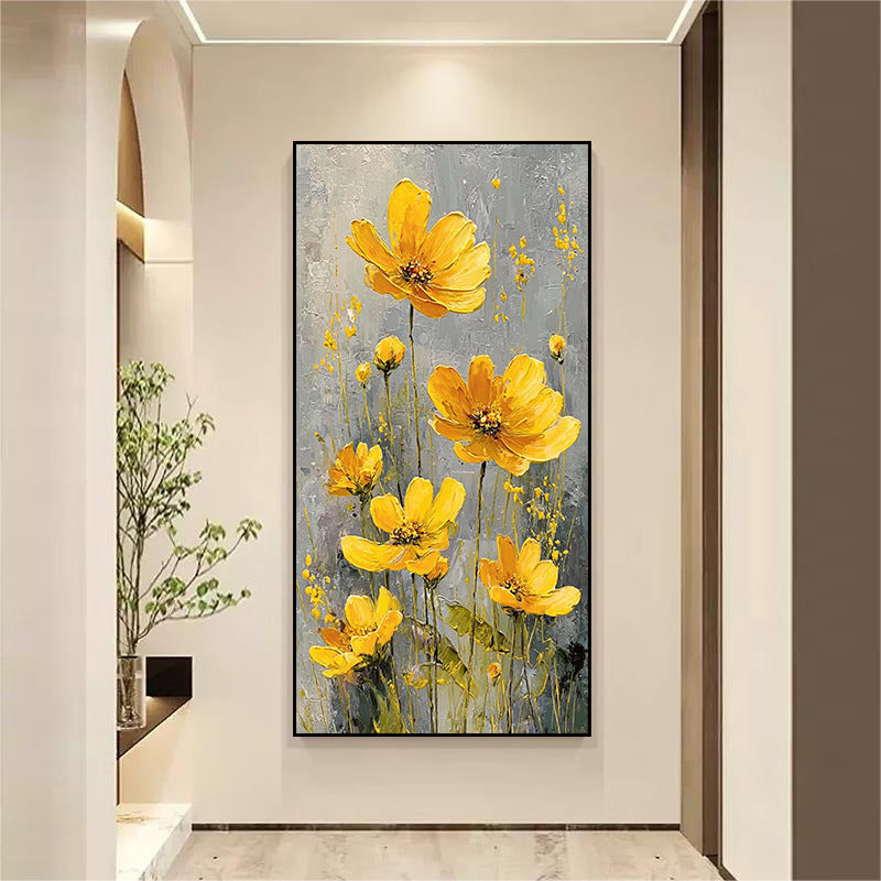 Floral Wall Art Canvas Print