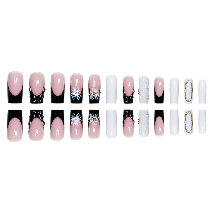 Decorative Flower Nail Art Extensions Kalsten