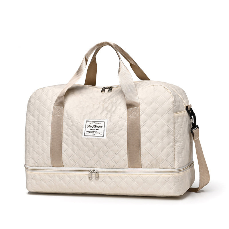 Quilted Travel Duffel Bag Kalsten