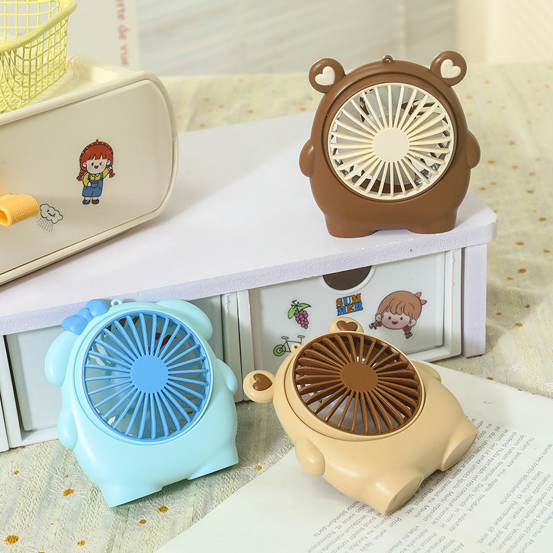 Women’s portable mini fan in playful animal design Kalsten
