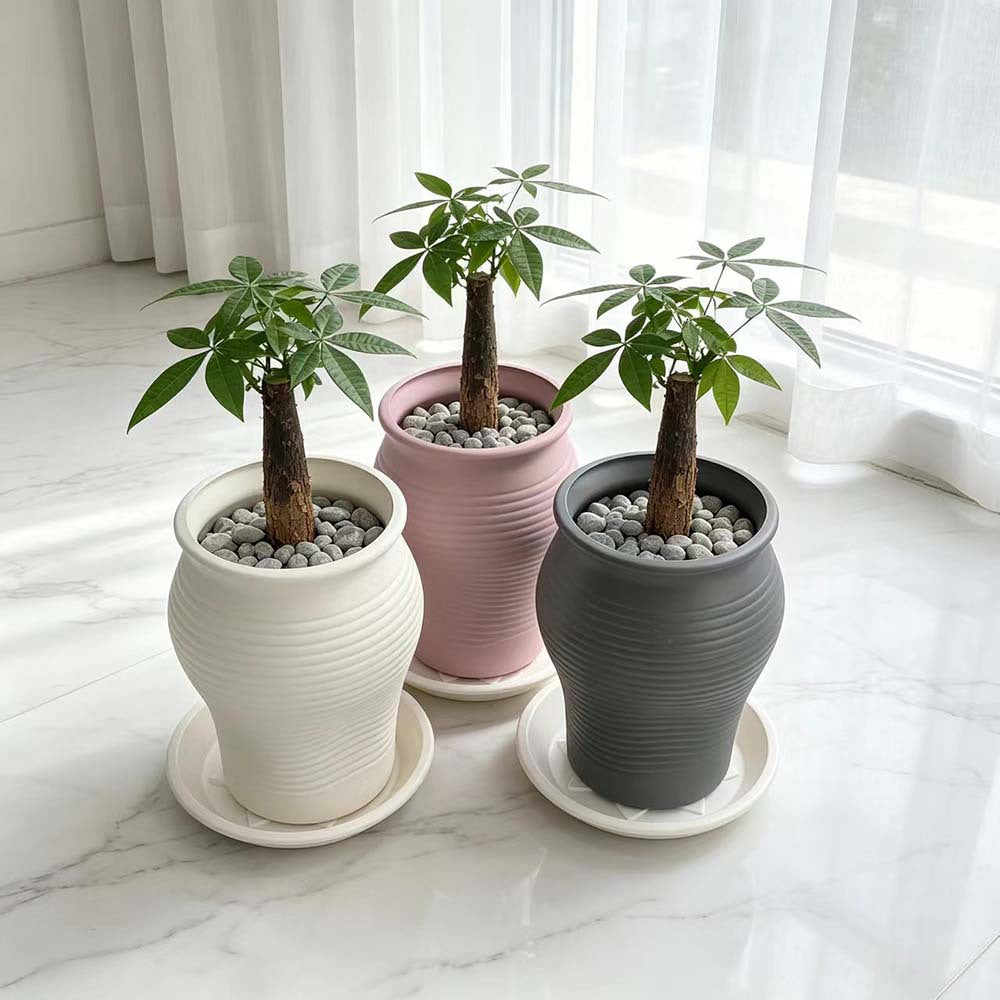 Decorative Textured Planter Vase Kalsten