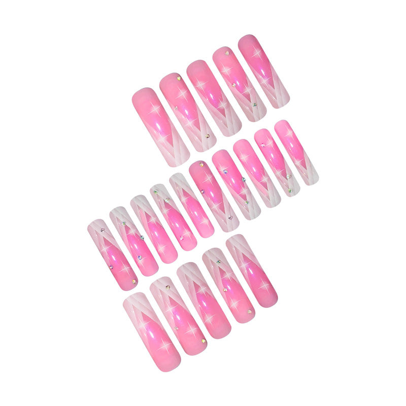 Elegant 3D Gradient Nail Art Kalsten
