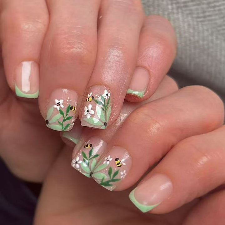 Botanical Nail Art Enhancements Kalsten