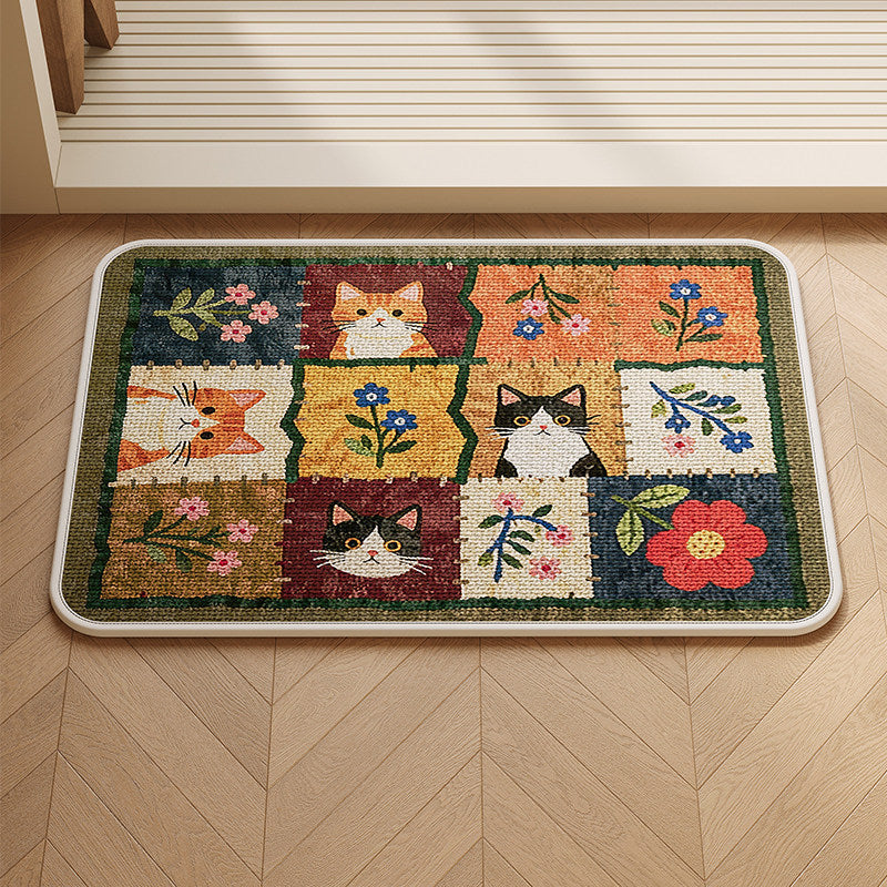 Playful Pet-Themed Area Rug Kalsten