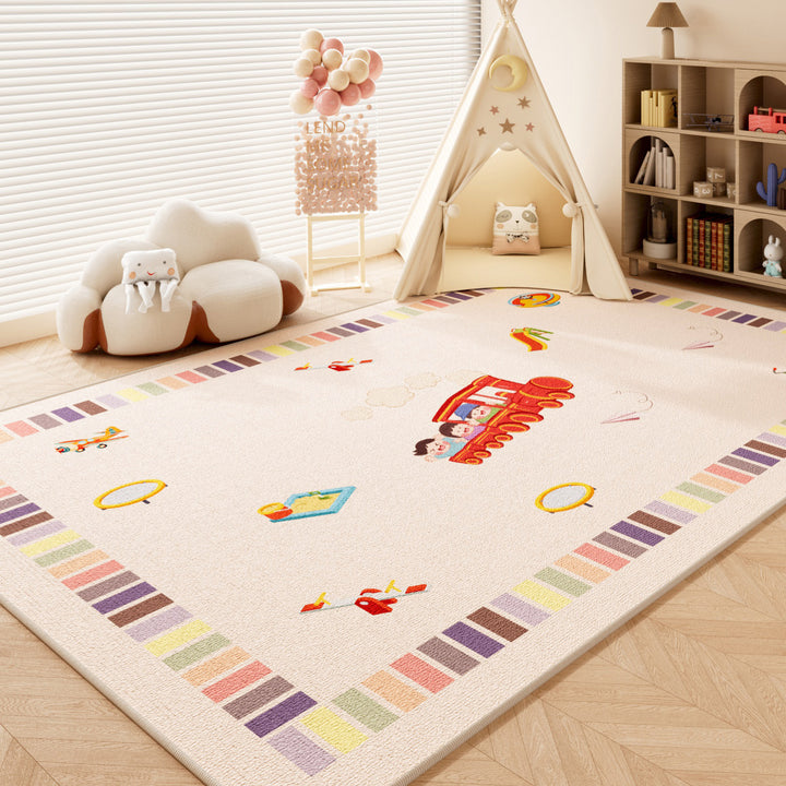 Playful Bear Design Floor Mat Kalsten