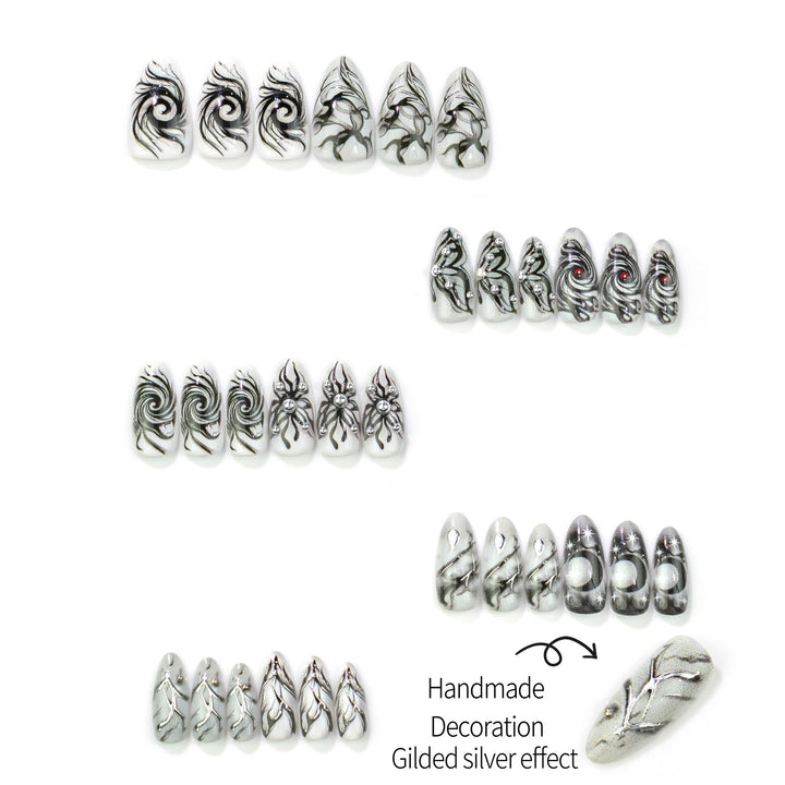 Artistic Manual Press-On Nail Set 1790738840