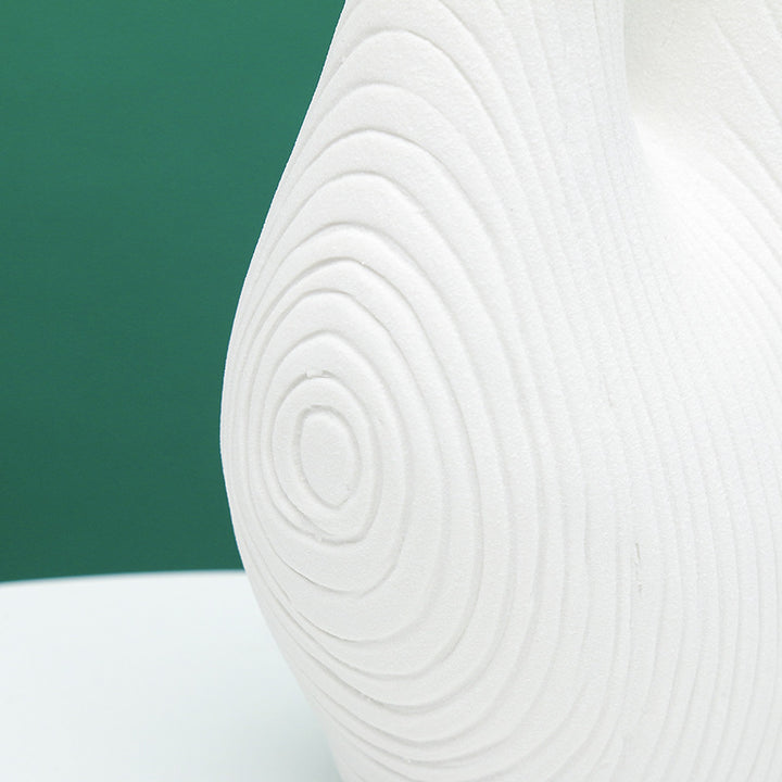 Unique Dual Chamber Ceramic Vase Kalsten