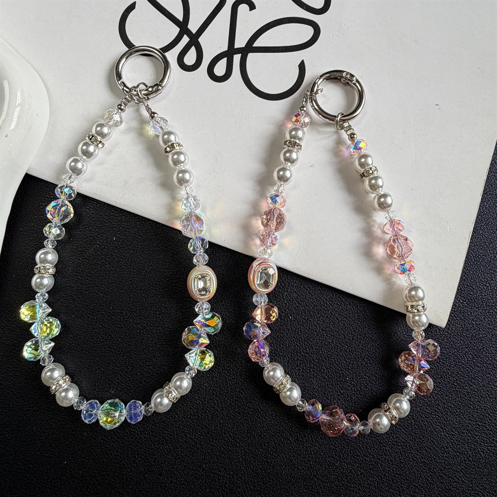 Elegant Beaded Charm Keychain Kalsten 1790135736