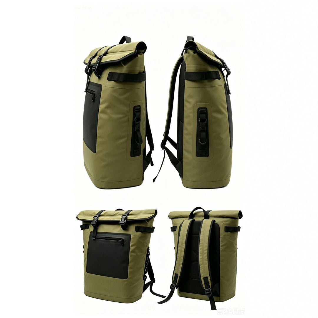 Waterproof Roll-Top Backpack Kalsten