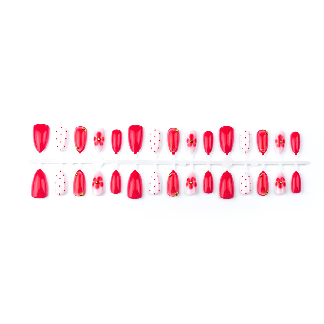 Artistic Floral Nail Art Kalsten