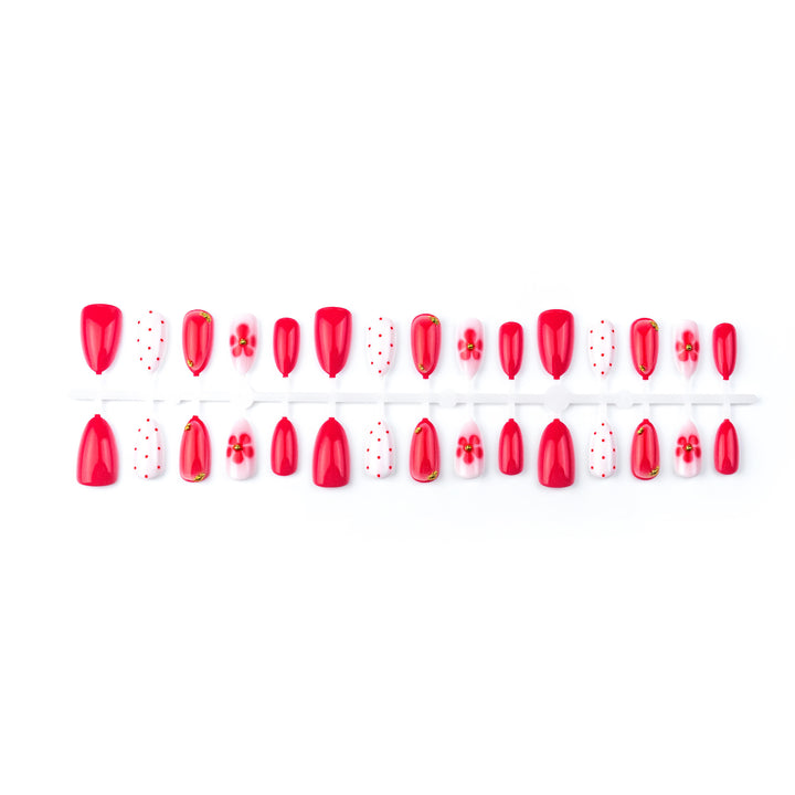 Artistic Floral Nail Art Kalsten
