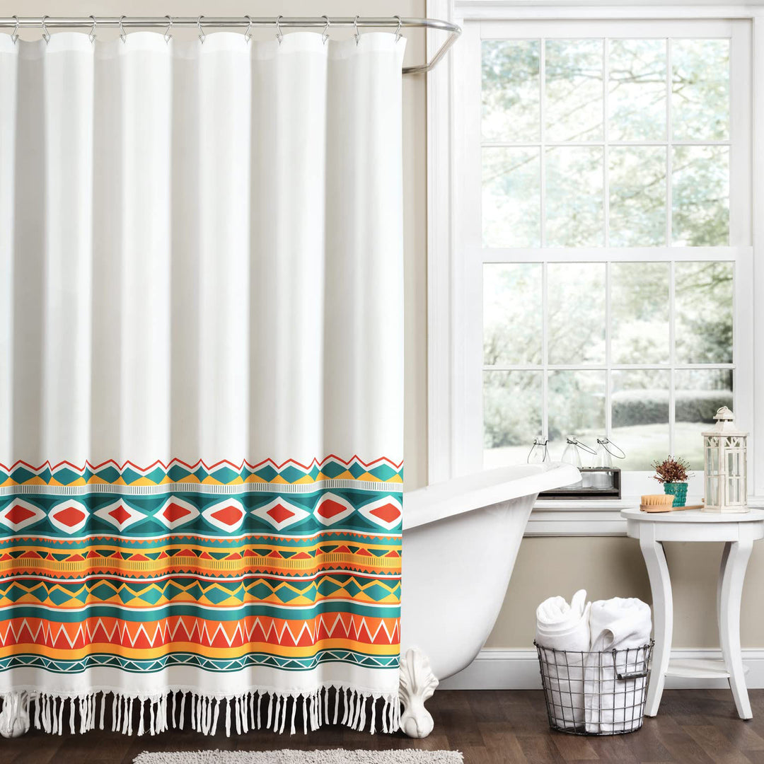 Artistic Patterned Shower Curtain Kalsten