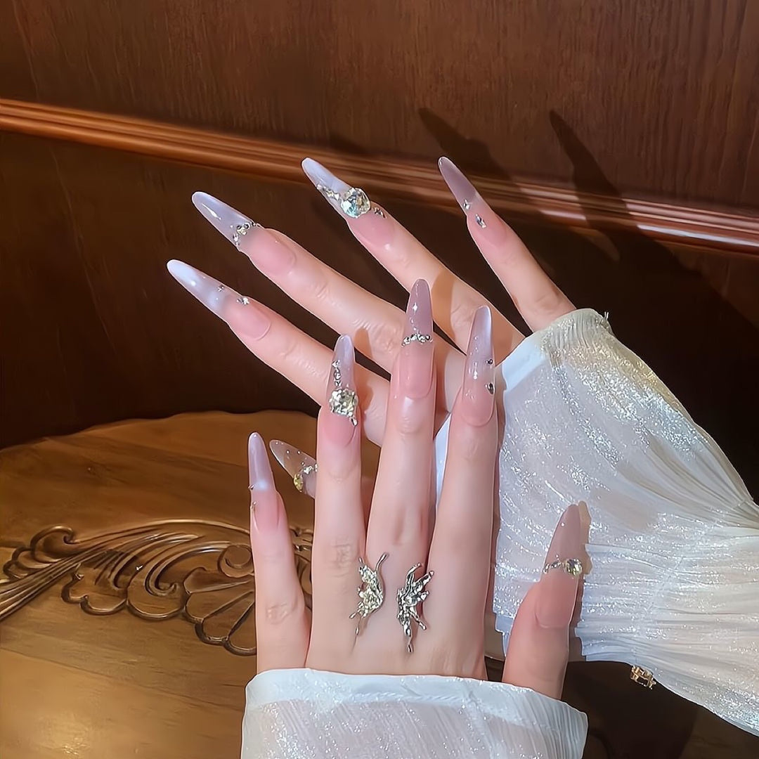 Premium Decorative Press-On Nail Extensions