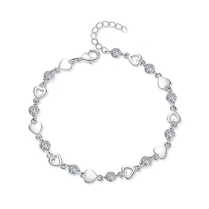 Heart-Inspired Charm Bracelet Kalsten