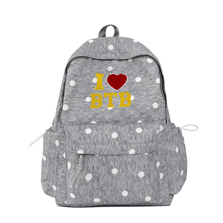 Stylish Polka Dot Graphic Backpack Kalsten