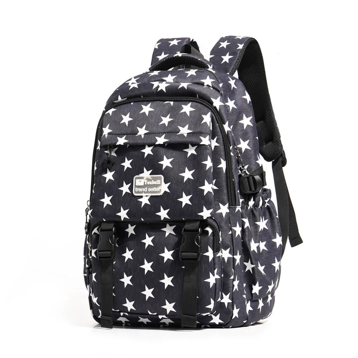 Versatile Star Print Backpack Kalsten