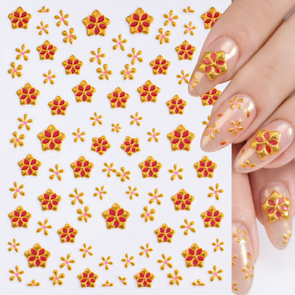 Goldfish Nail Art Stickers