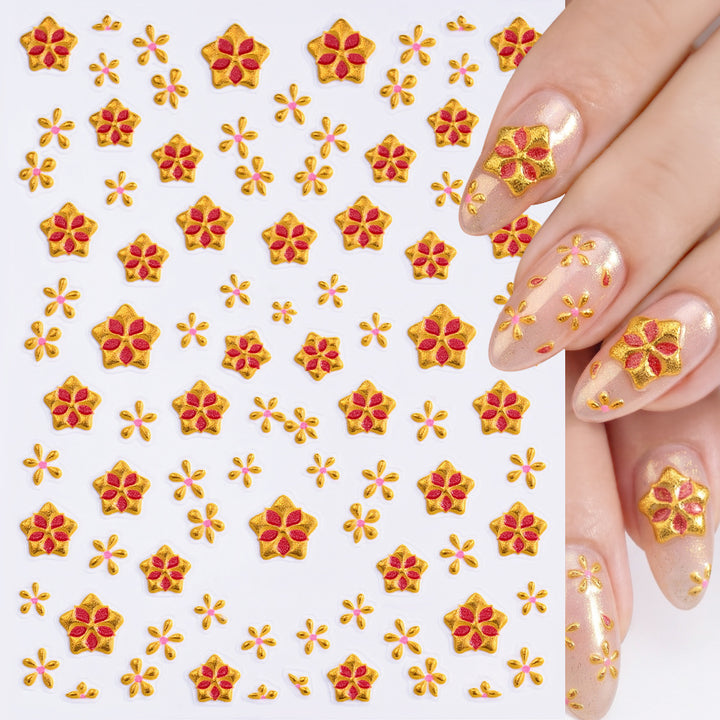 Goldfish Nail Art Stickers